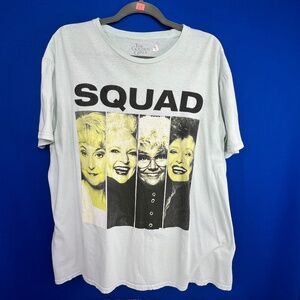 🔥2/$10 |•GOLDEN GIRLS•| Pre-loved Light Blue T-shirt Size XL